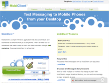 Tablet Screenshot of mobiclient.com